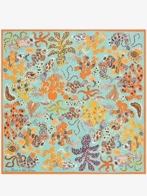 Square 65 jardin turquoise