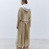 Trench peach touch