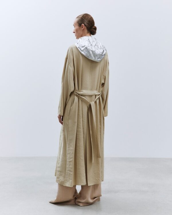 Trench peach touch