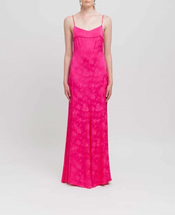 Abito lingerie fucsia