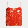 Top in paillettes