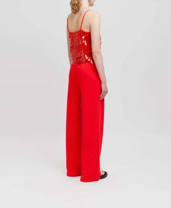 Top in paillettes