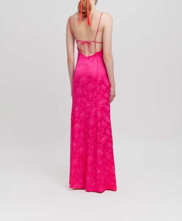 Abito lingerie fucsia