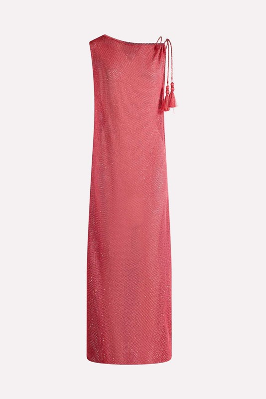 Abito traforato lurex