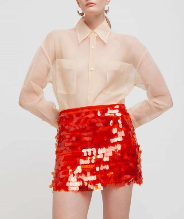 Minigonna paillettes