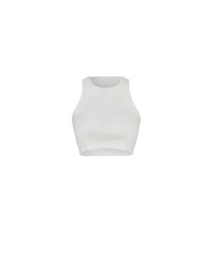 The lara tank white
