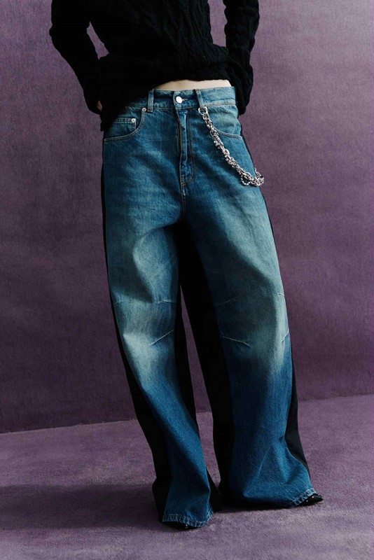 Denim a contrasto