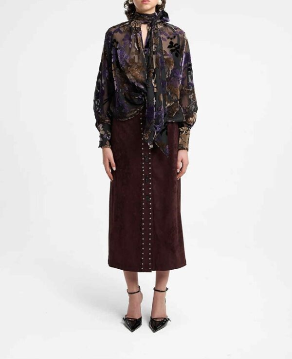 Longuette con borchie