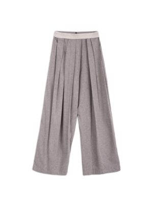 Pantalone sartoriale pieghe