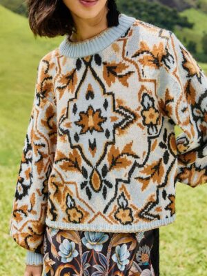 Maglia jacquard