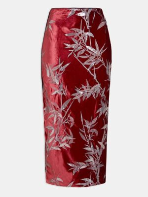 Longuette ricamo orientale
