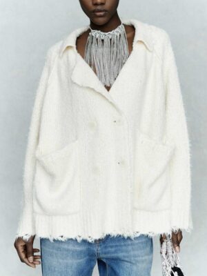 Cardigan in seta
