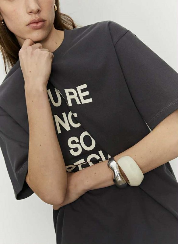 T-shirt antracite