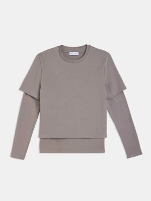 T-shirt sovrapposta