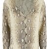 Cardigan pitonato