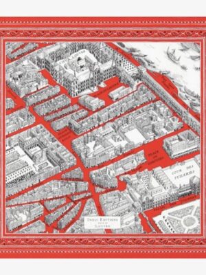 Square 65 louvre red