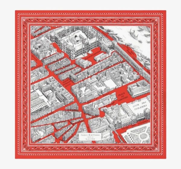 Square 65 louvre red