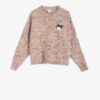Pullover con ricamo