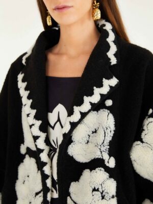 Cappotto corto arabesque