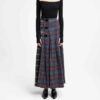 Maxi gonna tartan