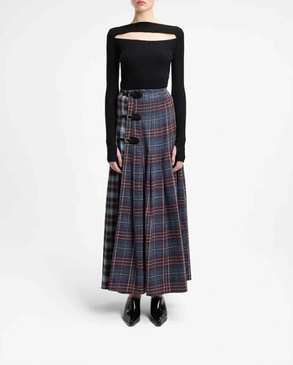 Maxi gonna tartan