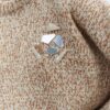 Pullover con ricamo