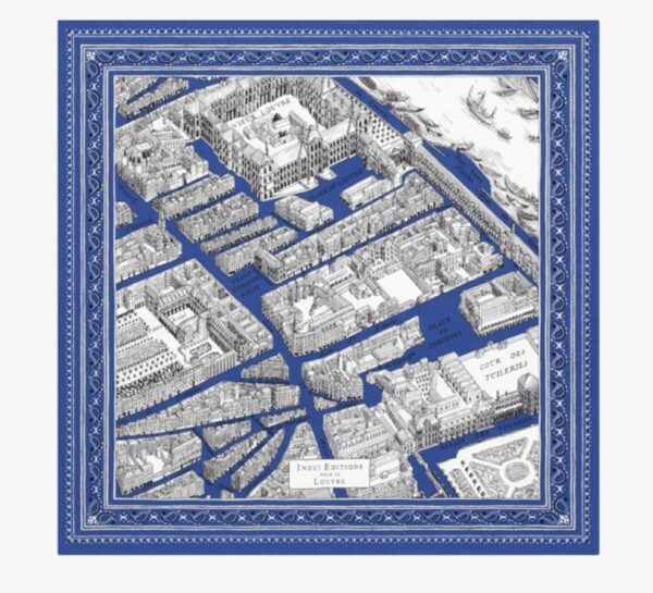 Square 65 louvre blue