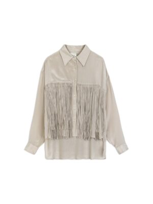 Camicia con frange