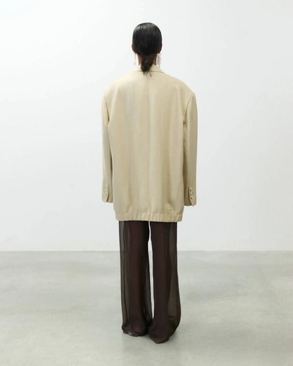 Blazer oversize in lino