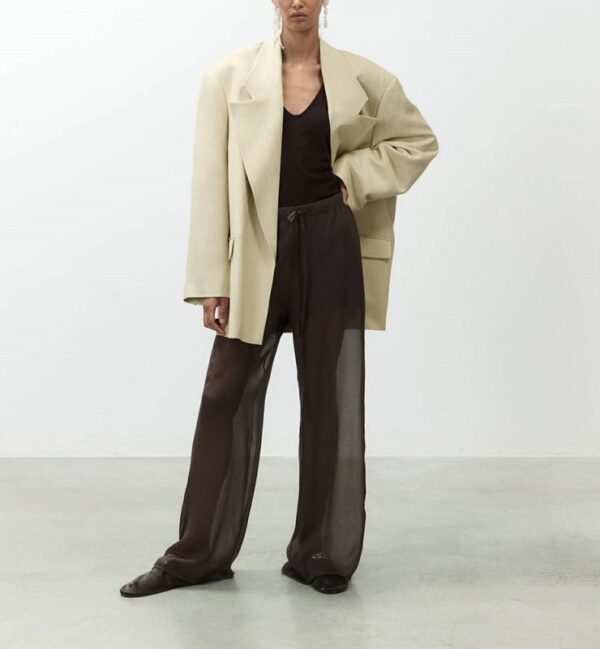 Blazer oversize in lino