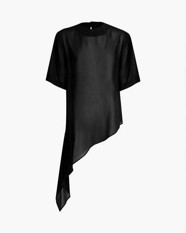 The amber tee georgette