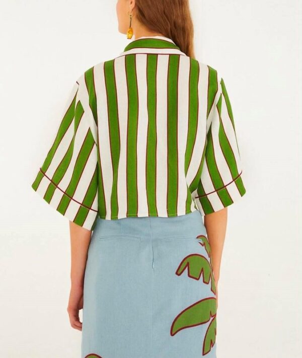 Camicia con palme