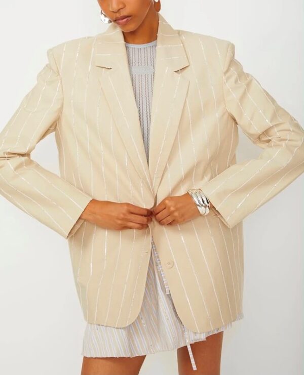 Blazer rigato pai