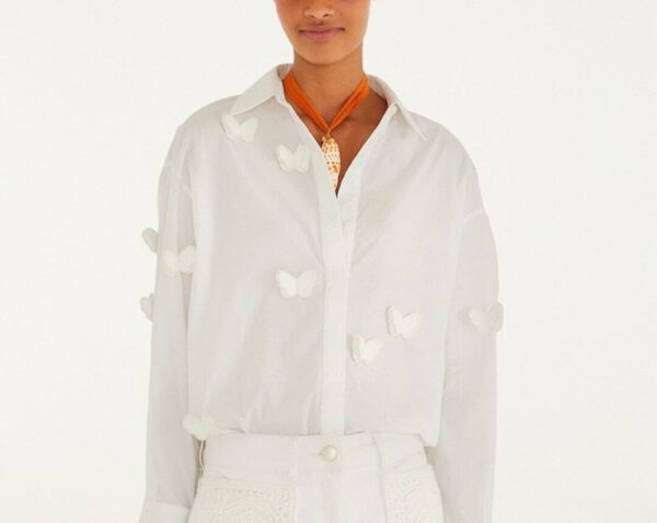 Camicia farfalle