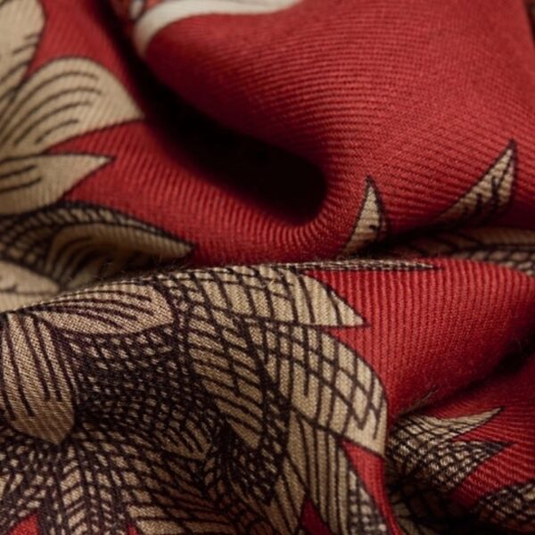 Scarf 80 1989 terracotta
