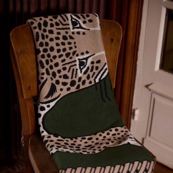 Plaid 130 leopard