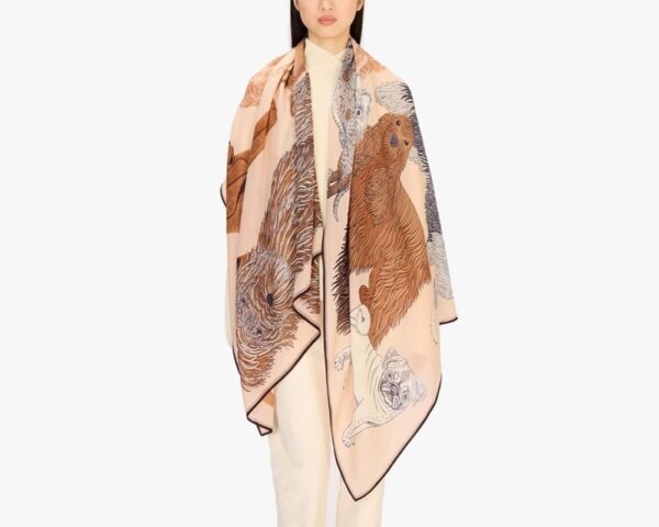 Scarf100 toutou nude