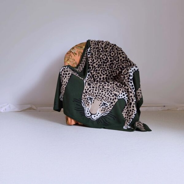Plaid 130 leopard
