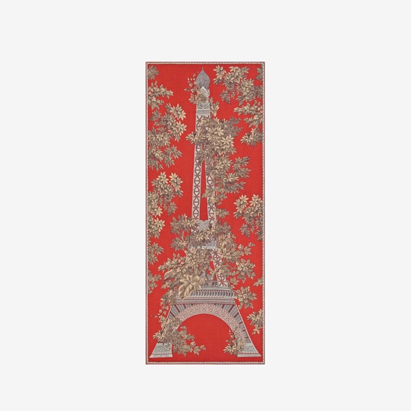 Scarf 80 1989 terracotta