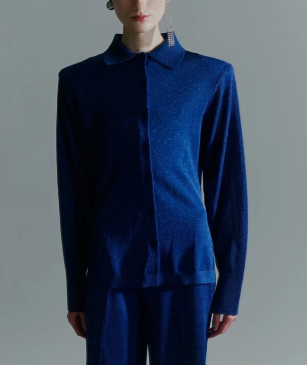 Camicia in lurex