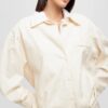 Camicia plissettata