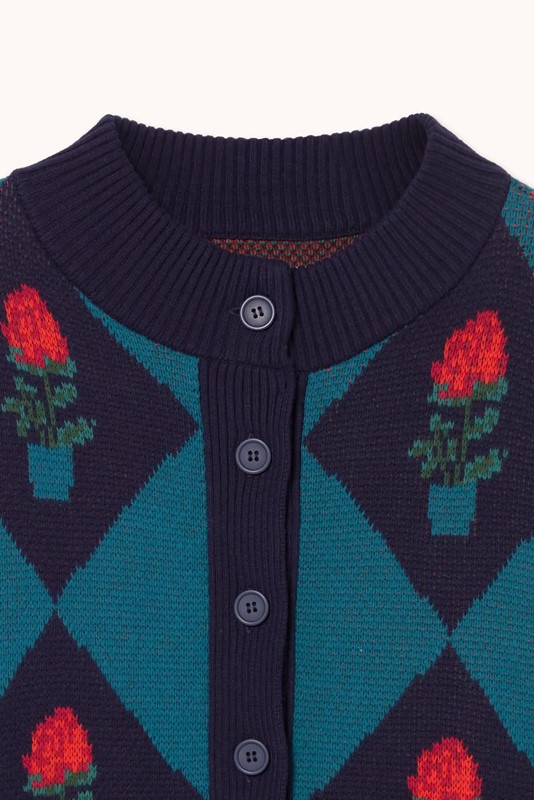 Cardigan rose
