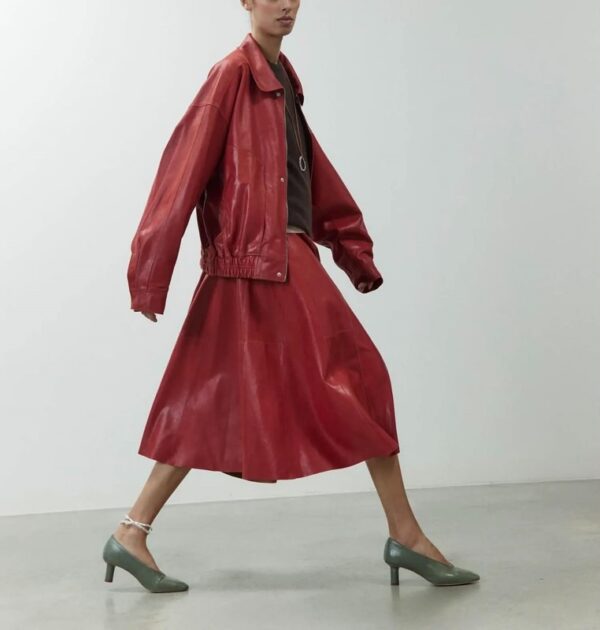 Bomber rossetto