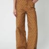 Pantalone fantasia fiore