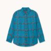 96CF3F9605C1D905CC3C07E1A27F959D_ Camicia con rose ciano