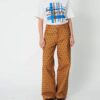 Pantalone fantasia fiore