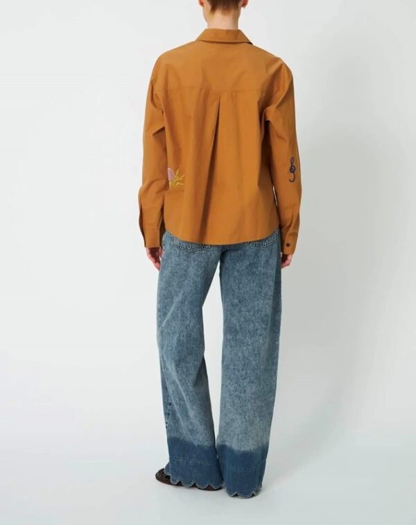 Camicia con ricami