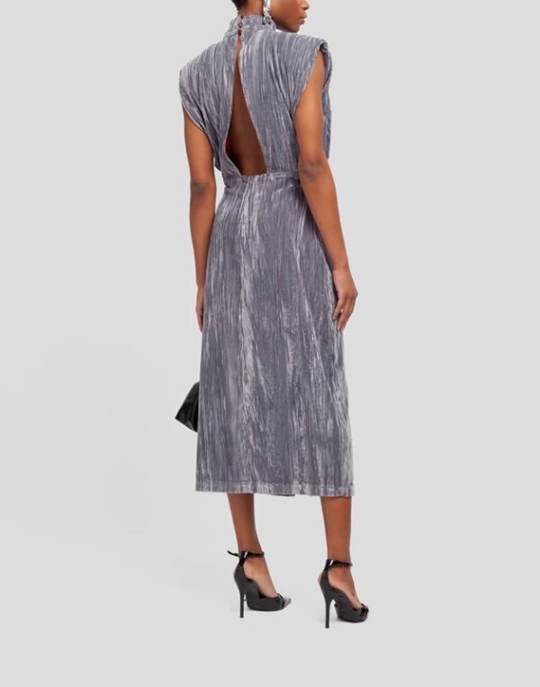 F256A5FB34A030E9658CE893AA0BD307_ Abito midi grey