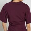 T-shirt tylie burgundy