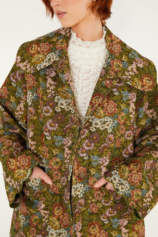 Trench jacquard